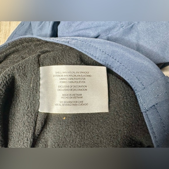 Orvis Men’s Fleece Lined Pant Stretch Nylon 38x29 Blue - Picture 8 of 11